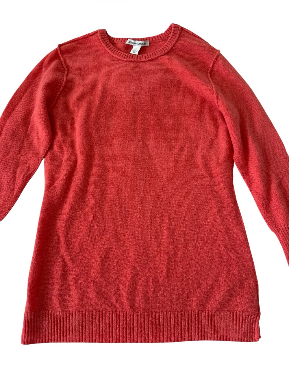 Autumn Cashmere Crewneck Pullover Cashmere Sweater - Picture 3 of 7